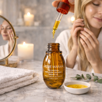 Huile d’Argan Pure — Soin Nourrissant Visage, Corps & Cheveux - Josie Maran