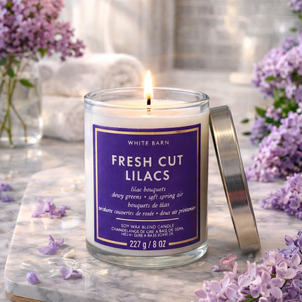 Bougie à 1 mèche – Fresh Cut Lilacs – Bath & Body Works