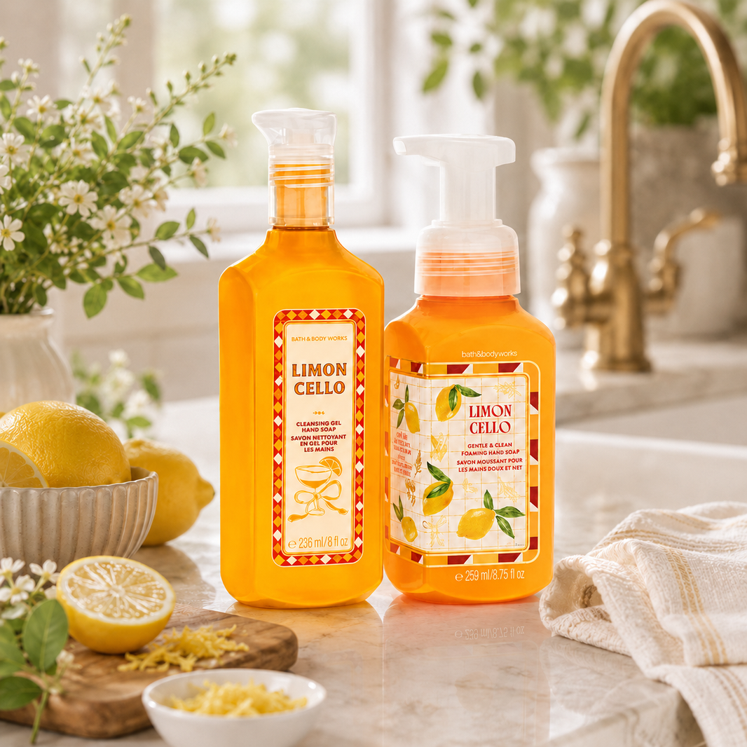 Savon Limoncello moussant et en gel – Bath & Body Works