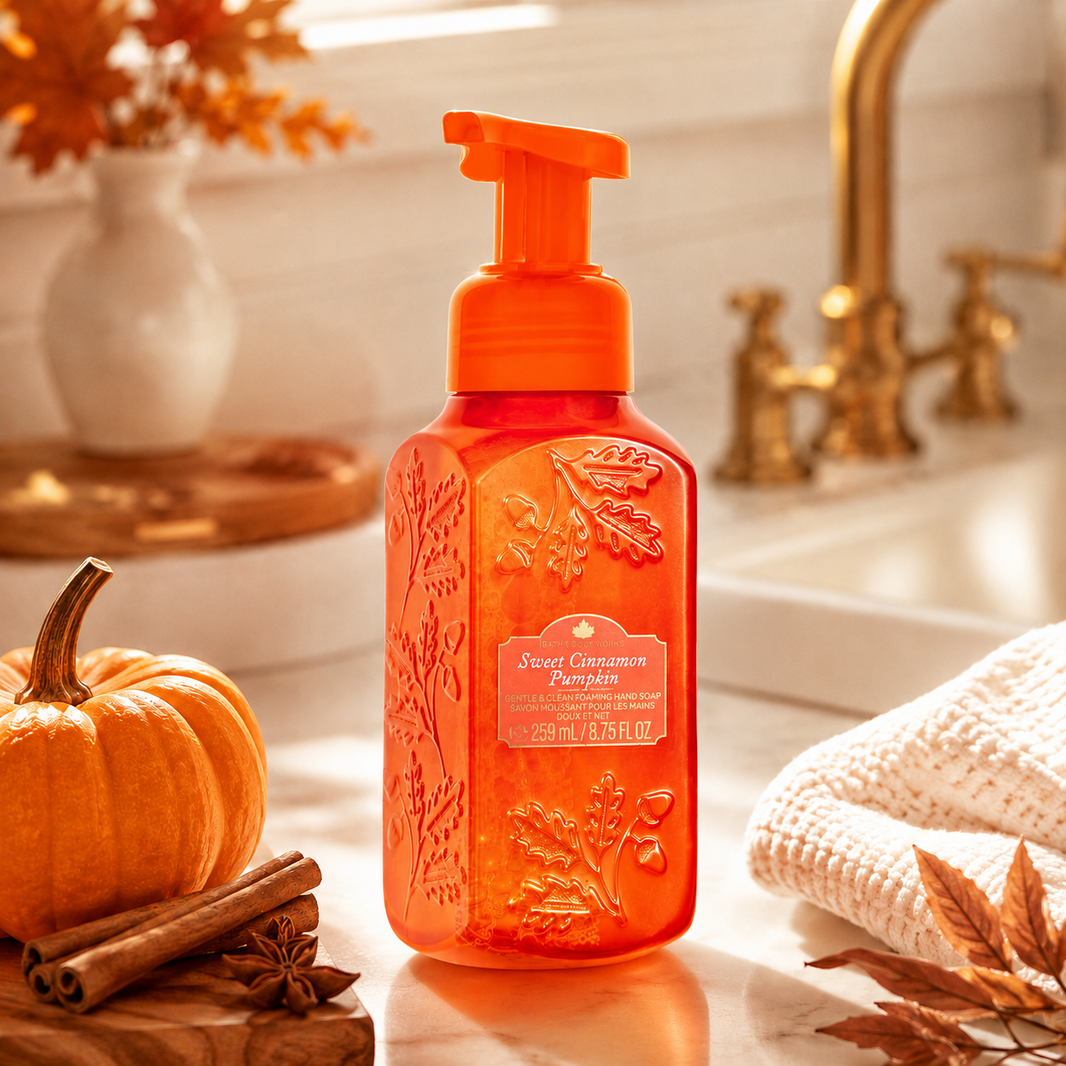 Savon moussant doux et net – Sweet Cinnamon Pumpkin – Bath & Body Works