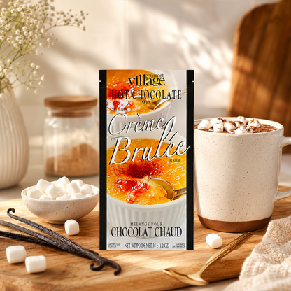 Mini hot chocolate – Crème brûlée