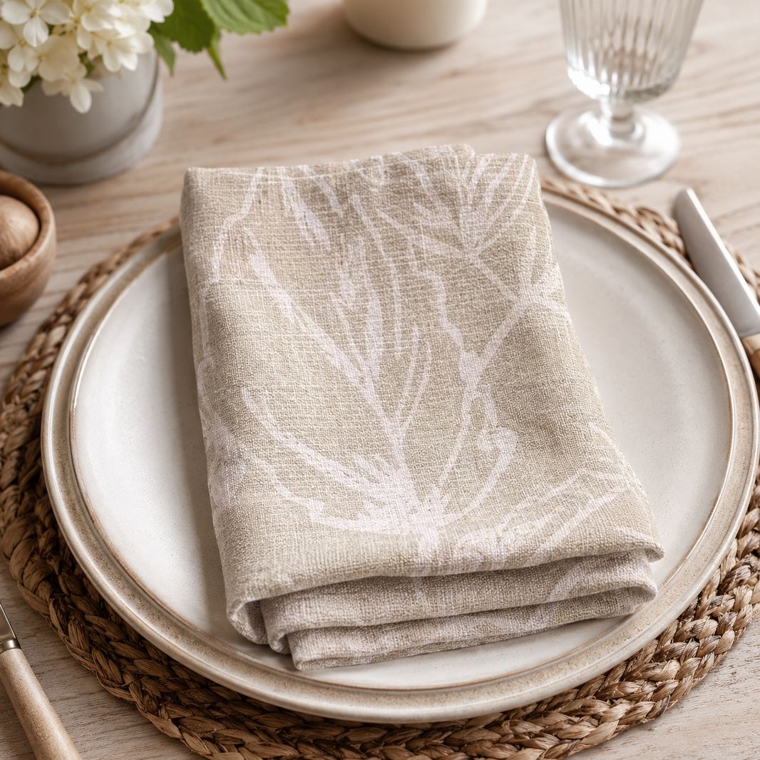 Serviette de table en coton & polyester - Oakley