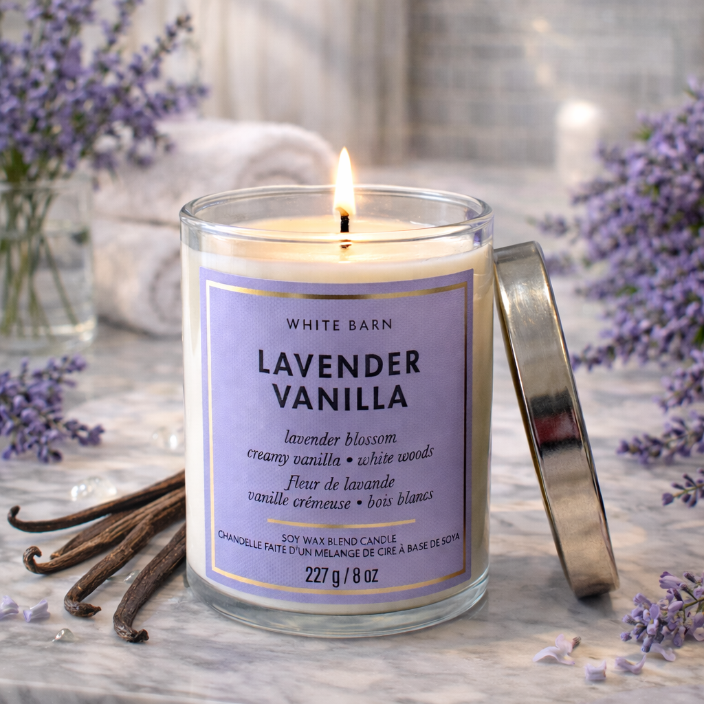 Bougie à 1 mèche – Lavender Vanilla – Bath & Body Works