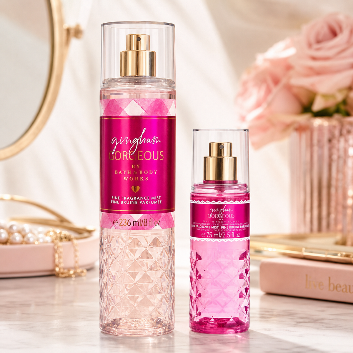 Fine bruine parfumée Gingham Gorgeous – Bath & Body Works