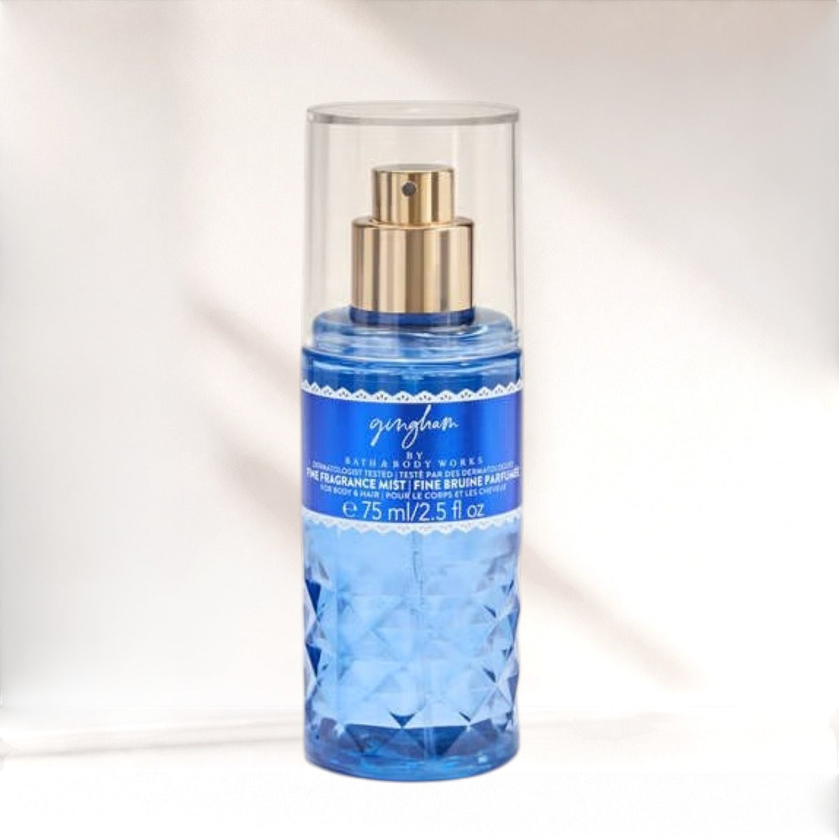 Fine bruine parfumée Gingham bleu – Format voyage - Bath & Body Works