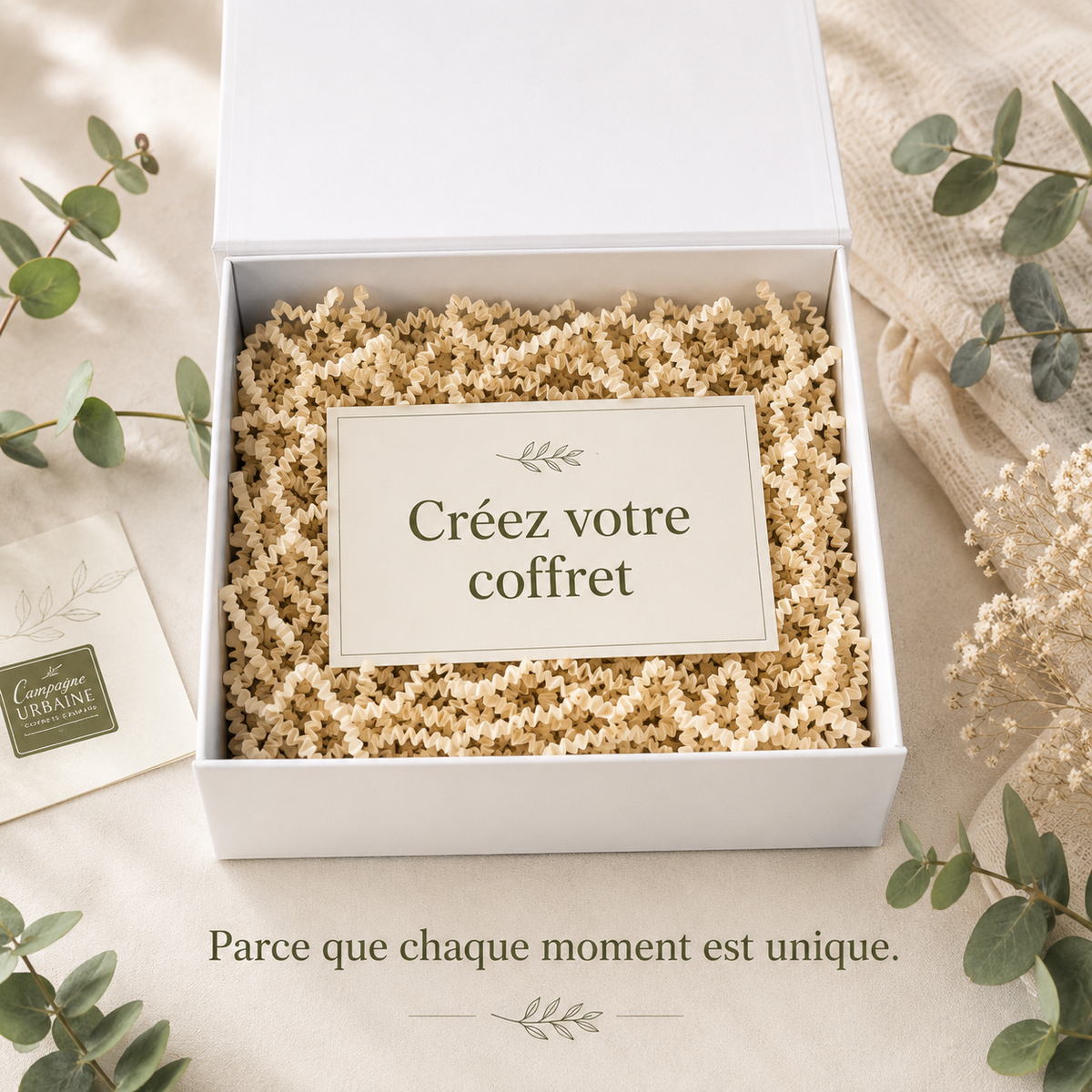 Créez votre coffret cadeau personnalisé