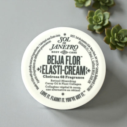 Sol de Janeiro Beija Flor™ Elasti-Cream Collagen-Boosting Body Mini Cream.