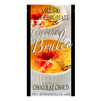 Mini hot chocolate – Crème brûlée