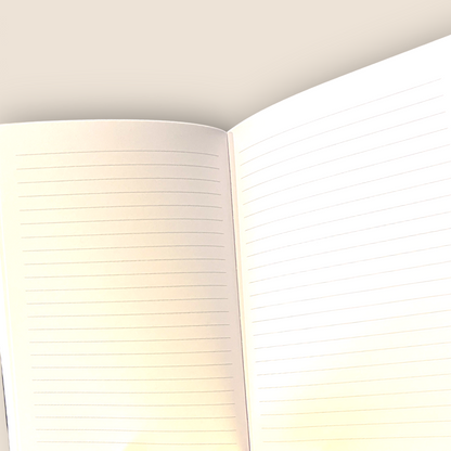 Notebook - Delicate botanical collection - (4 visuals available)