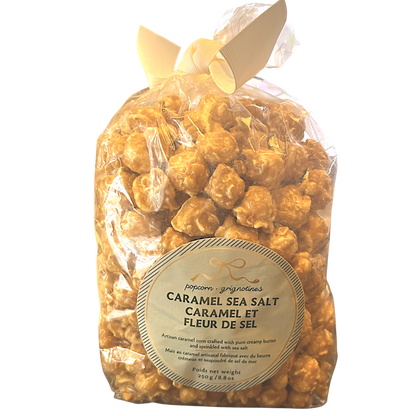 Popcorn au caramel & fleur de sel – Douceur gourmande