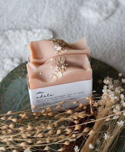 Handmade Soap Adèle — Rosewood, Rosemary, and Lemongrass