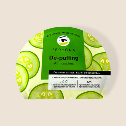 Anti-dark circle eye masks – Cucumber extract - Sephora