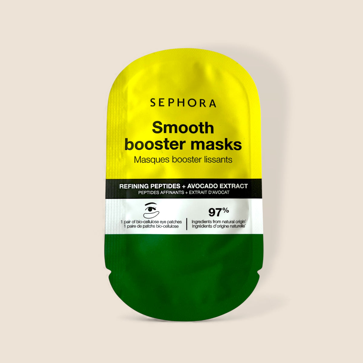 Smoothing Eye Masks – Avocado & Peptides - Sephora