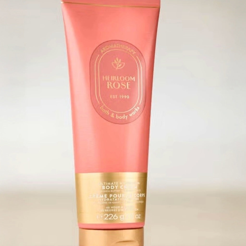 Heirloom Rose Shea Butter Super Rich Body Cream - Bath & Body Works