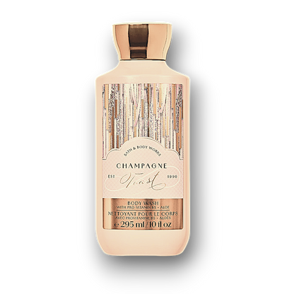 Champagne Toast Body Wash provitamin B5 + Aloe - Bath & Body Works