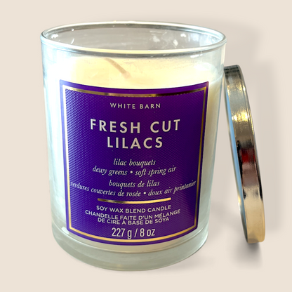 Single Wick Candle – Fresh Cut Lilacs – Bath & Body Works