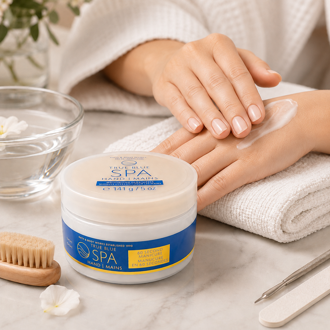 Masque pour les mains – True Blue Spa Hand Mask – Bath & Body Works