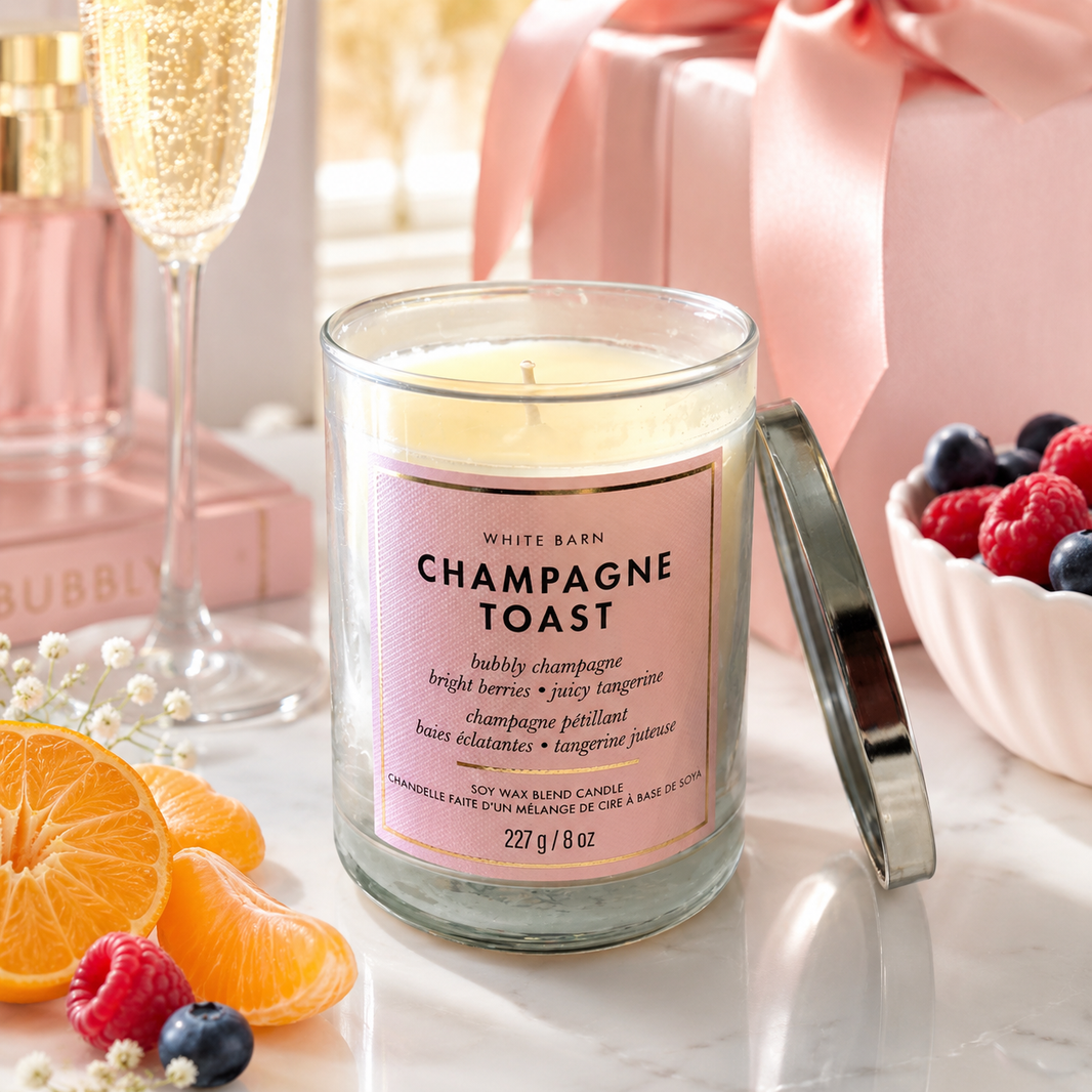 Bougie à 1 mèche – Champagne Toast – Bath & Body Works