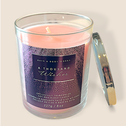 Bougie à 1 mèche -A Thousand Wishes - Bath & Body Works