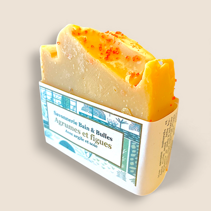 Handcrafted Bar Soap – Citrus and Fig – Bain & Bulles Soap Factory