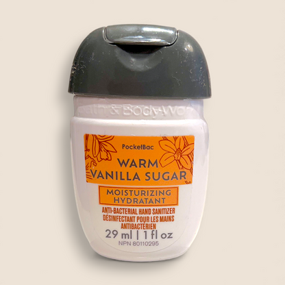 Ensemble porte-gel Ours endormi & désinfectant Warm Vanilla Sugar