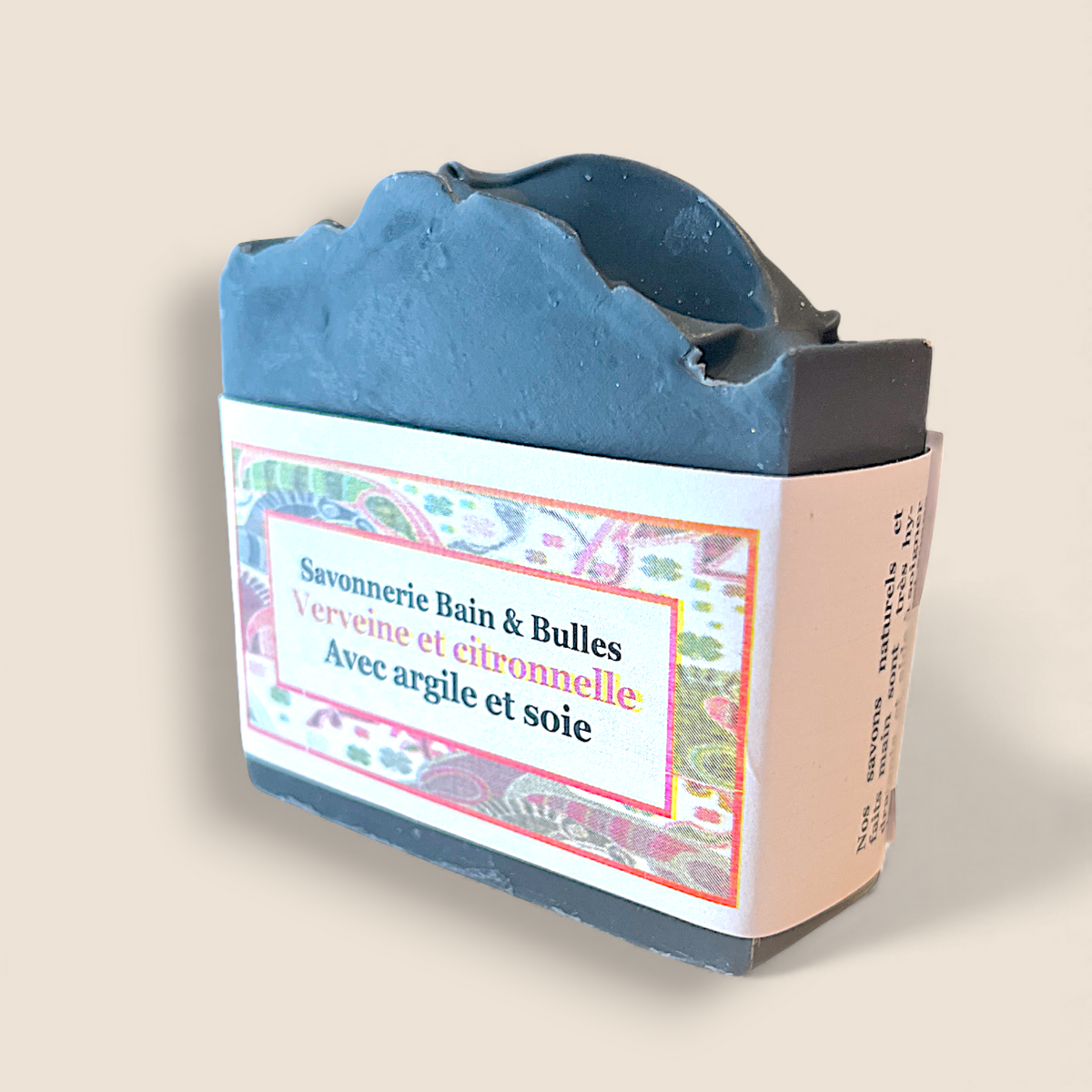 Bar Soap – Verbena & Lemongrass – Savonnerie Bain & Bulles
