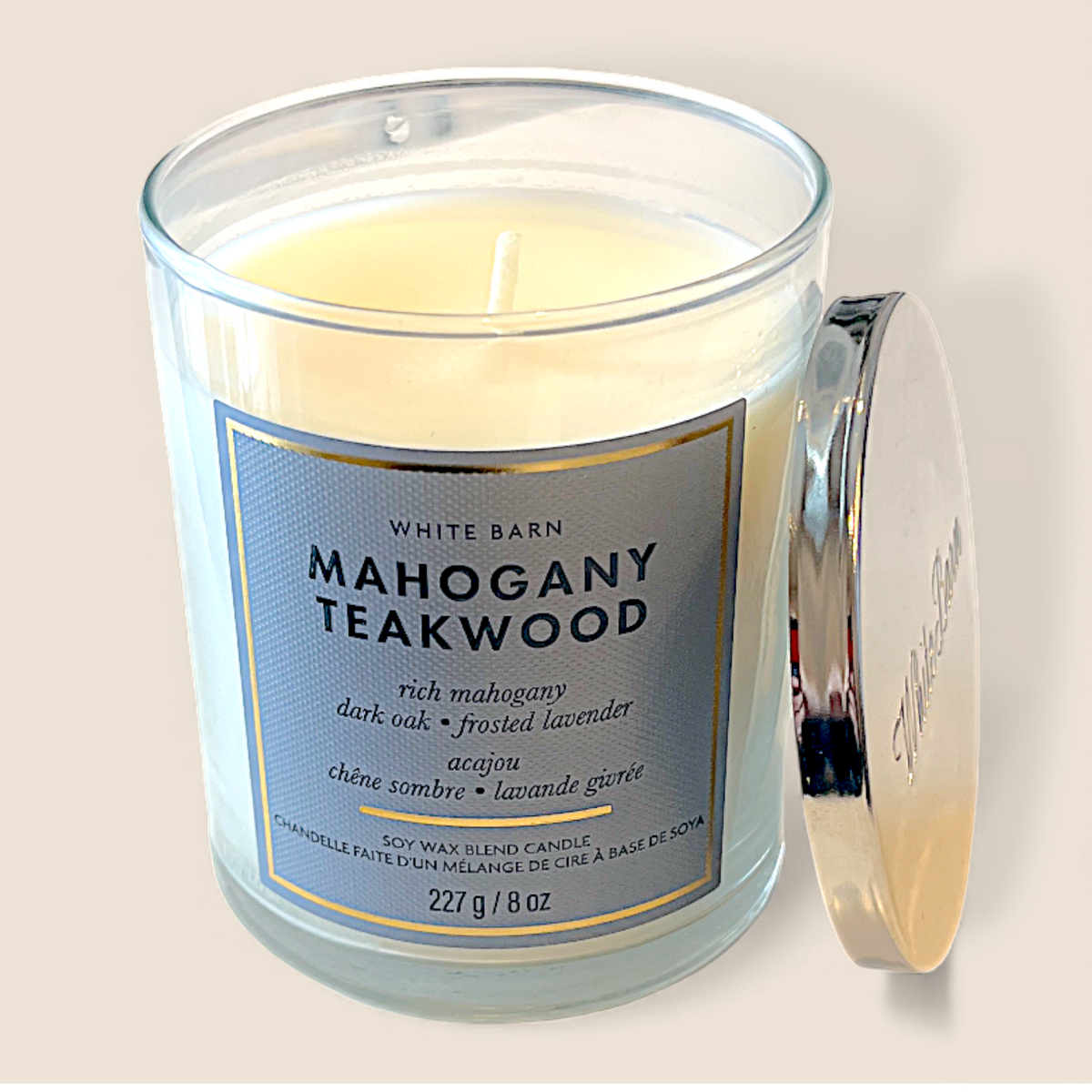 1-Wick Candle – Mahogany Teakwood – Bath & Body Works