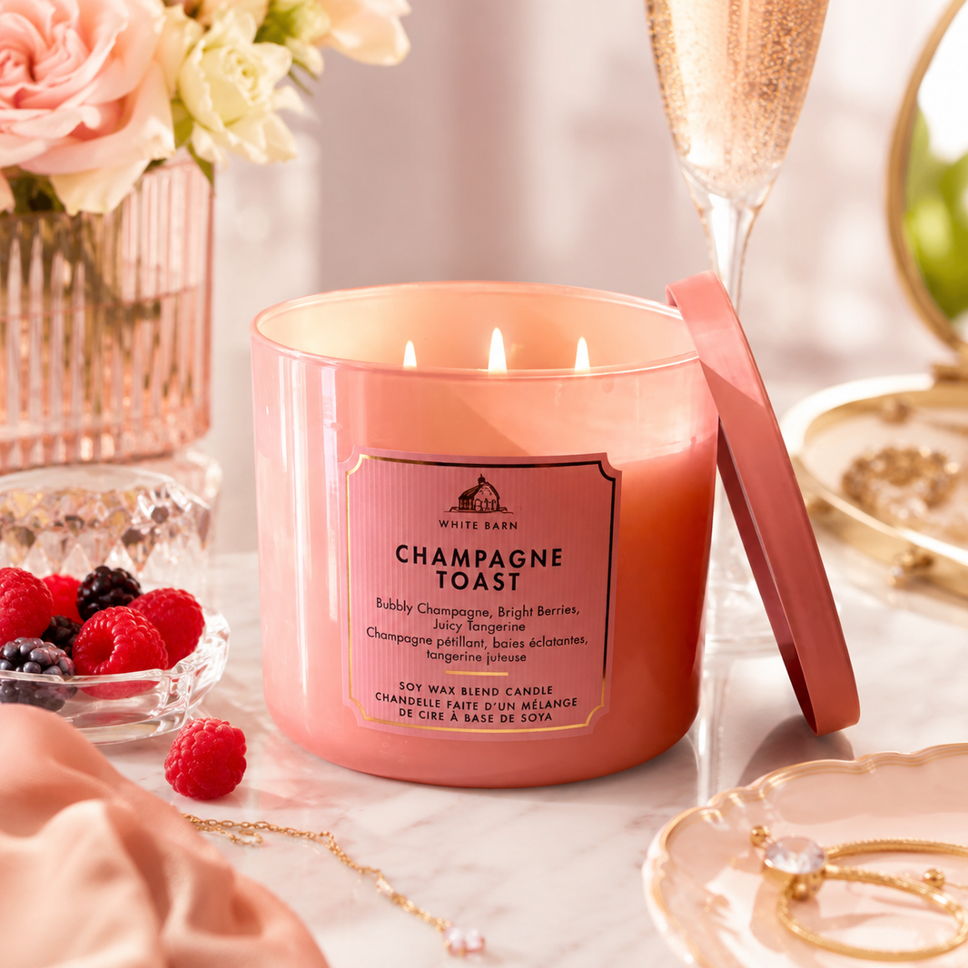 3-wick candle - Champagne Toast - Bath & Body Works