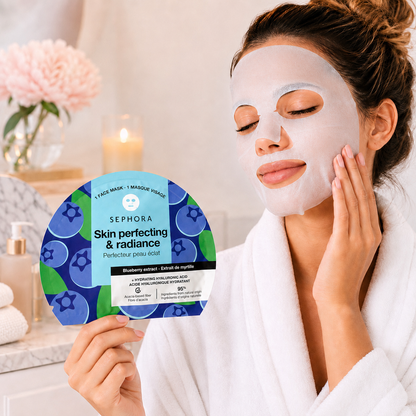 Radiance Perfecting Face Mask - Blueberry - Sephora