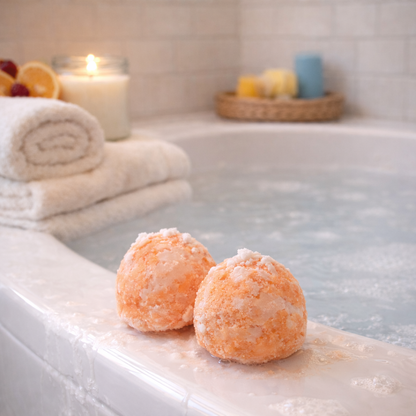 Bombettes de bain hydratantes – Fruit Folie - Savonnerie Bain & Bulles