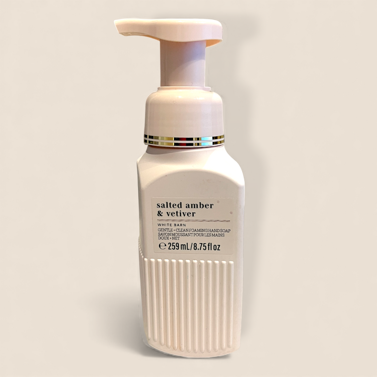 Gentle & Clean Foaming Hand Soap - Salted Amber & Vetiver - Bath & Body Works