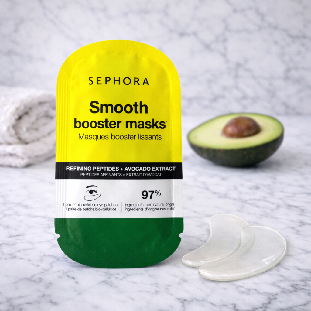 Masque yeux lissants – Avocat & Peptides - Sephora