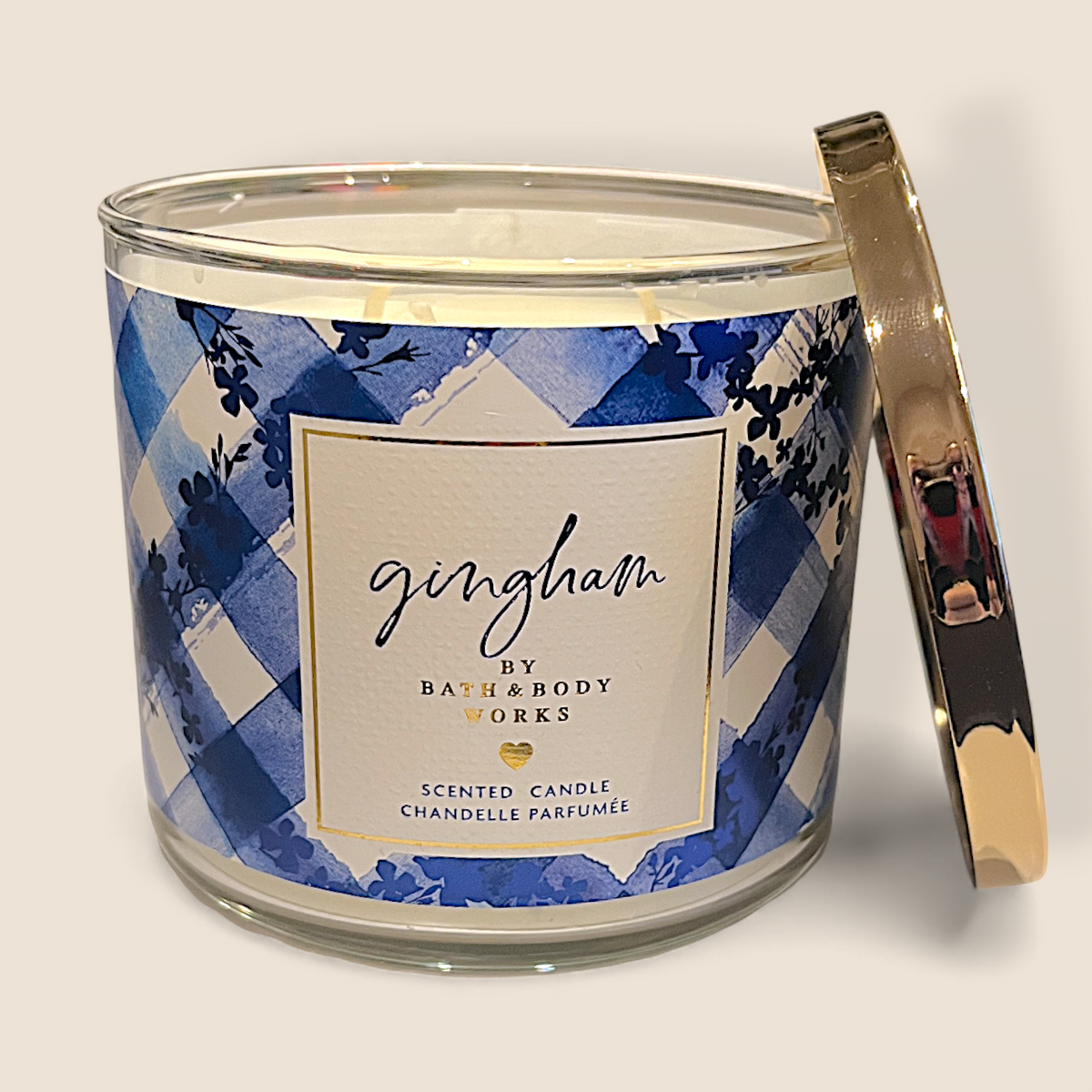Bougie à 3 mèches - Gingham - Bath & Body Works