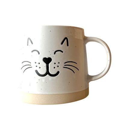 "Cute Cat" Mug - White